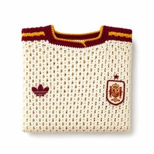Camiseta de la Selección Española tejida a crochet